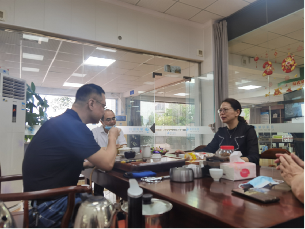 攀宇科技 | 安溪县人力资源和社会保障局傅淑媛副局长莅临我司人才培养基地考察指导(图1)