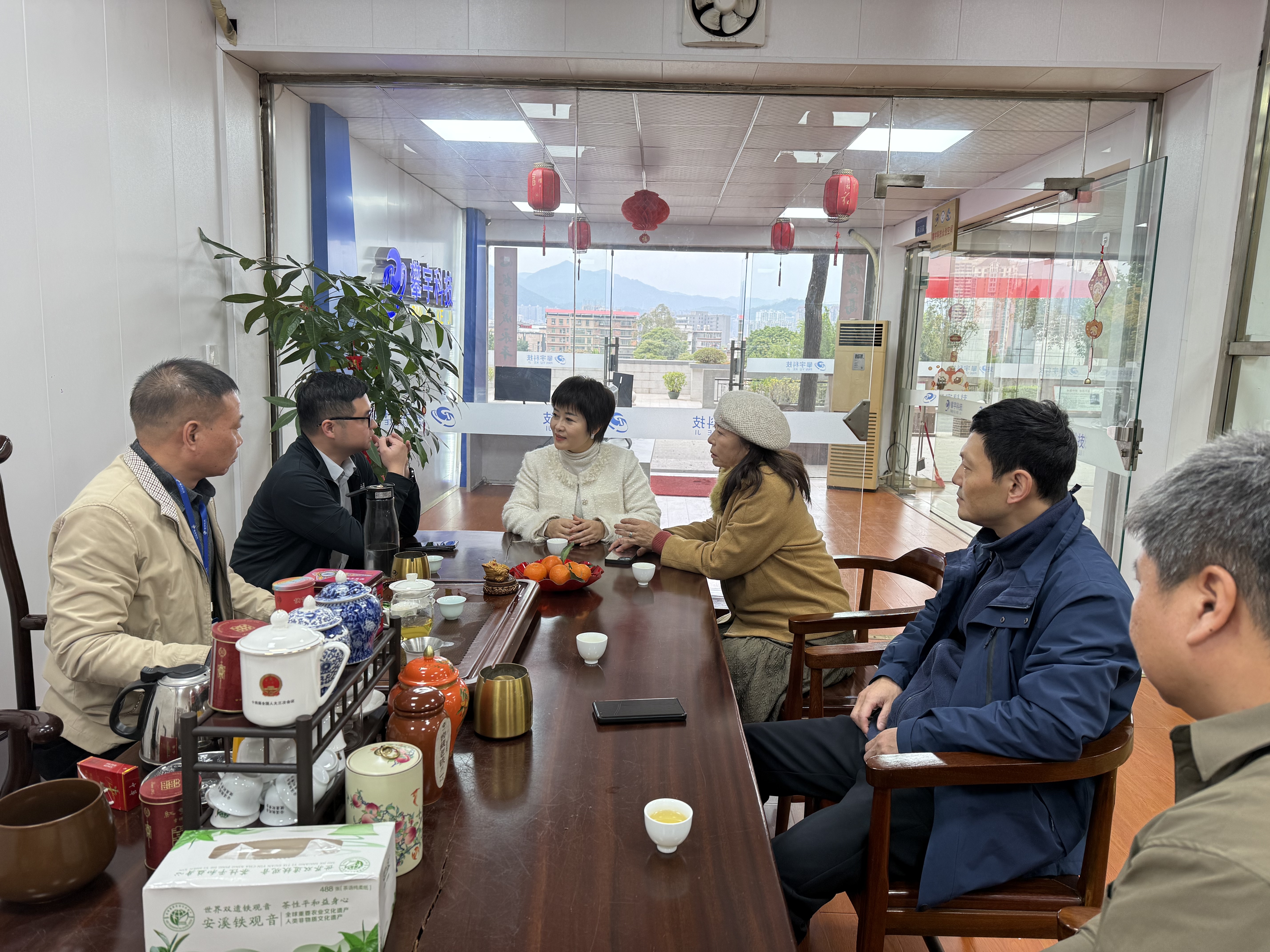 攀宇（宇拓）科技｜福建教育学院领导莅临我司人才培养基地调研指导(图3)
